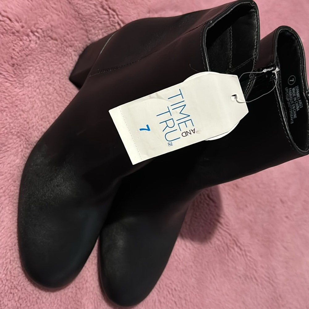 Time and Tru Heeled Boots